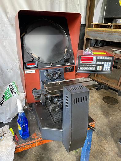 Used Starrett HB350 Optical Comparator with Quadra-Chek DRO