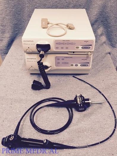 Used Olympus CV-180 / CLV-180 / BF-160 / MAJ-1430 / MAJ-1411 Bronchoscope System MORE