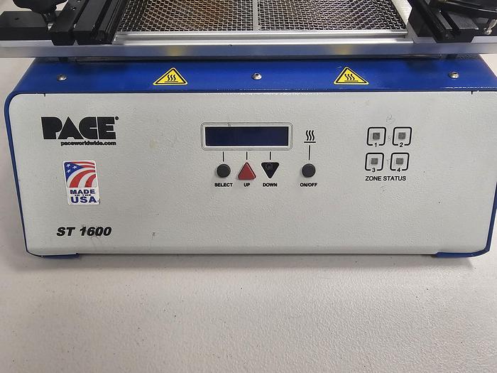 Used  PACE ST1600 Programmable Pre-Heater With Built In PCB Holder