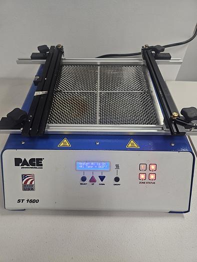 Used  PACE ST1600 Programmable Pre-Heater With Built In PCB Holder