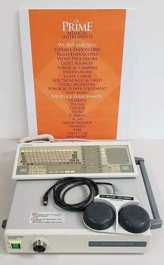 Used Olympus EU-M30 Endoscopic Ultrasound Center with Keyboard and Foot Switch
