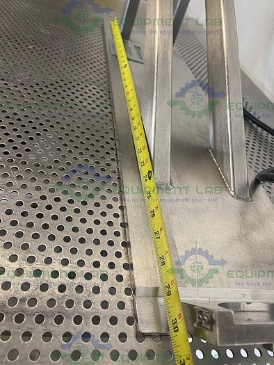 Used Schaefer Technologies CP-4200 Capsule Polisher w/ Baldor VSWDM3538 Motor