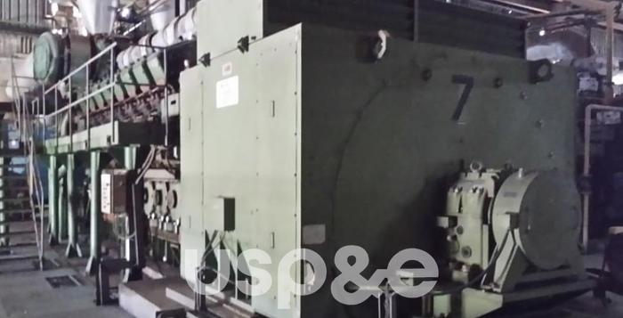 Used 62 MW 1995 Used MAN 9L/58 HFO Power Plant Generator Sets