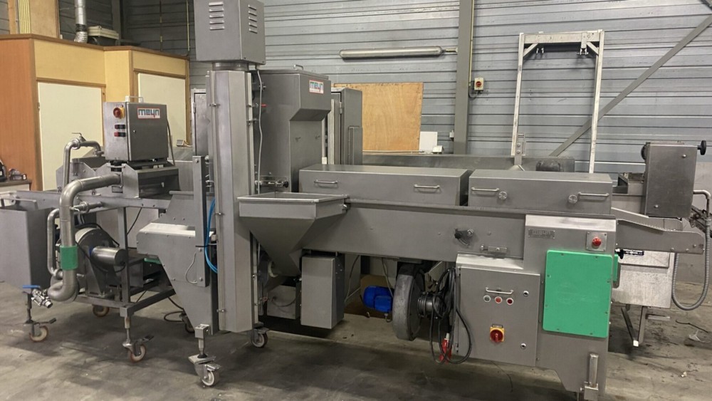 Used Meyn batter and breading line