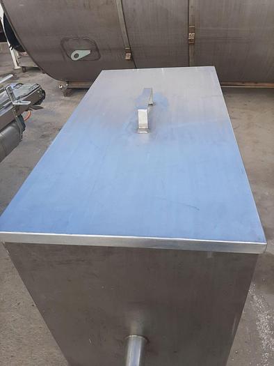 Used Tank, 90 Gallon, S/st, Rectangular, OT/SB #S744551
