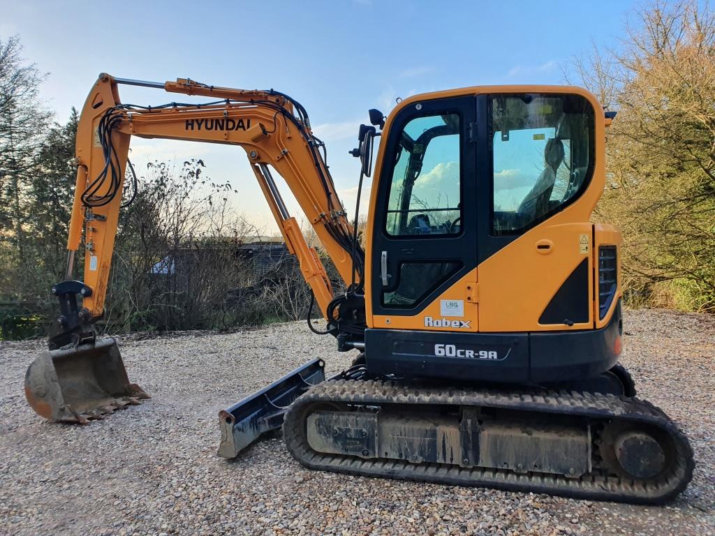 Used Hyundai Robex 60CR-9A Excavator