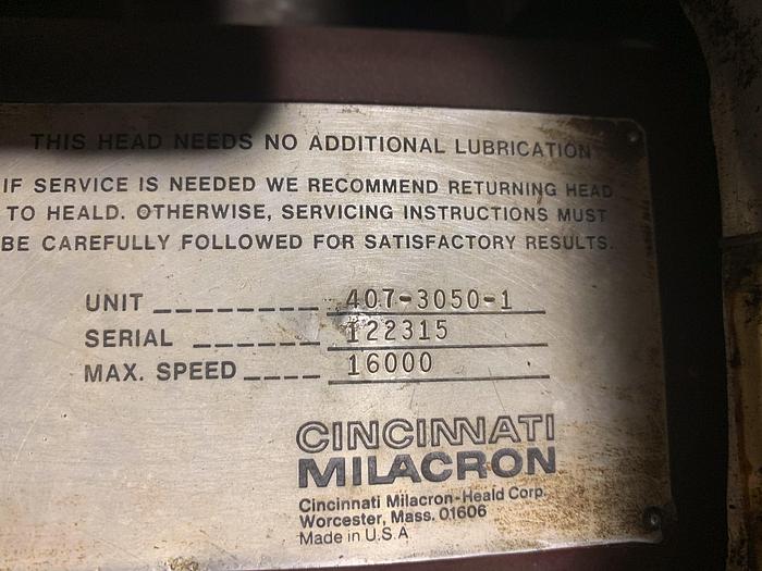 Used CINCINNATI MILICRON HEALD MODEL 273A ID GRINDER