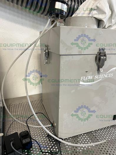 Used Flow Sciences FS2020BKGVA 4' Vented Balance Safety Enclosure w/ FS-410-SS Motor