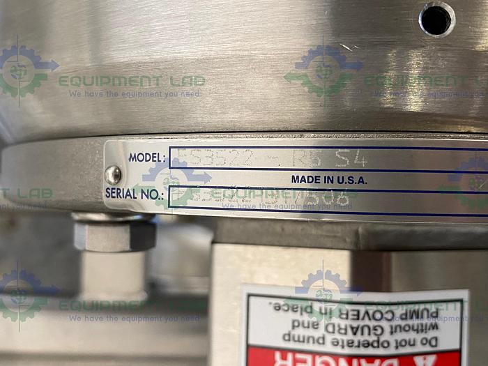 Used Fristam Powder Mixer/Emulsion Skid FS-3522 High Shear Emulsifier & FZX2100 Pump