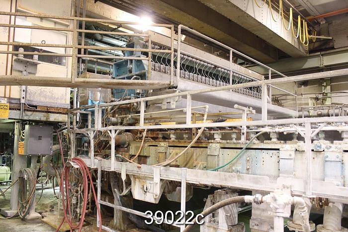 Used Beloit Cantilevered Fourdrinier with Johnson Foils #39022