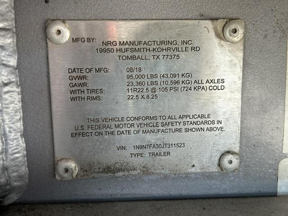 Used 2018 NRG FRAC PUMP NRG
