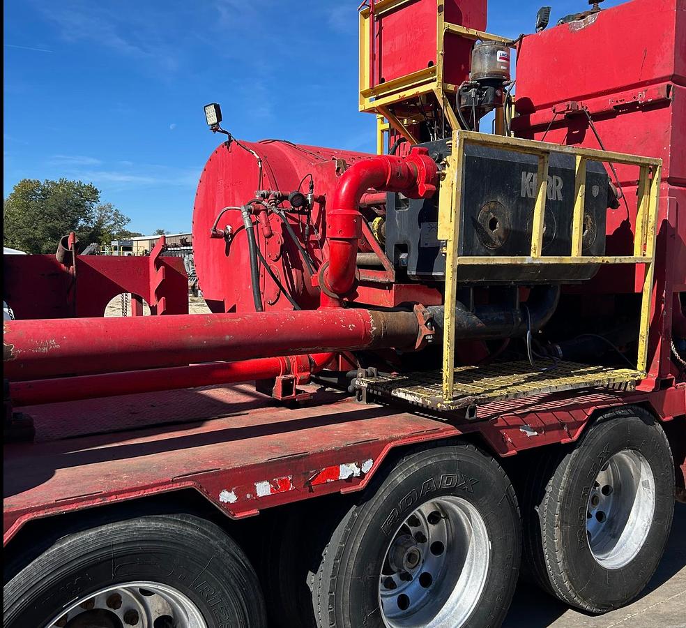 Used 2011 Total Equipment on Blackstone trailer chassis 2250 HP Triplex