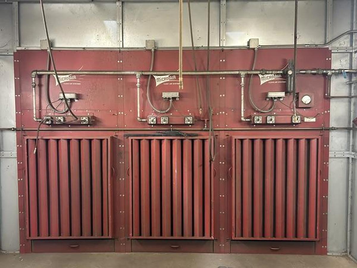 Used MICRO AIR - CLEAN AIR BOOTH