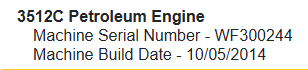 Used 2014 CATERPILLAR 3512C