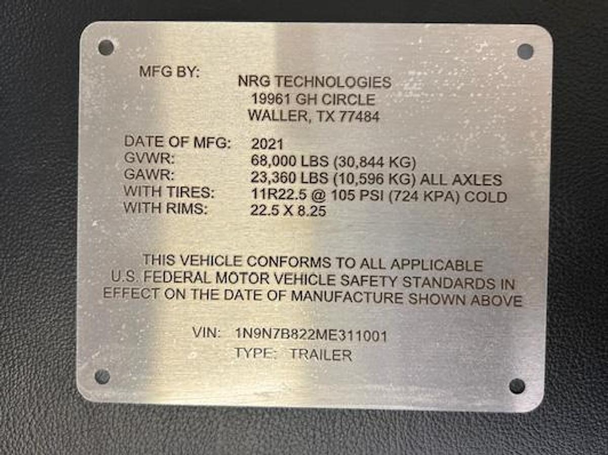 Used 2021 NRG Blender