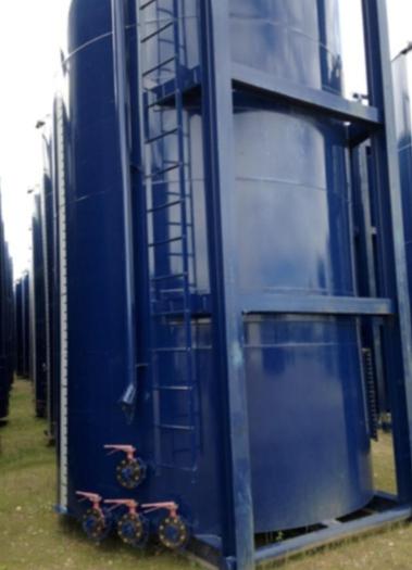 400 BBL New Skidded Vertical Tanks