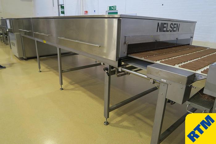 Used Enrobing Line, Cooling Tunnels & Temperers