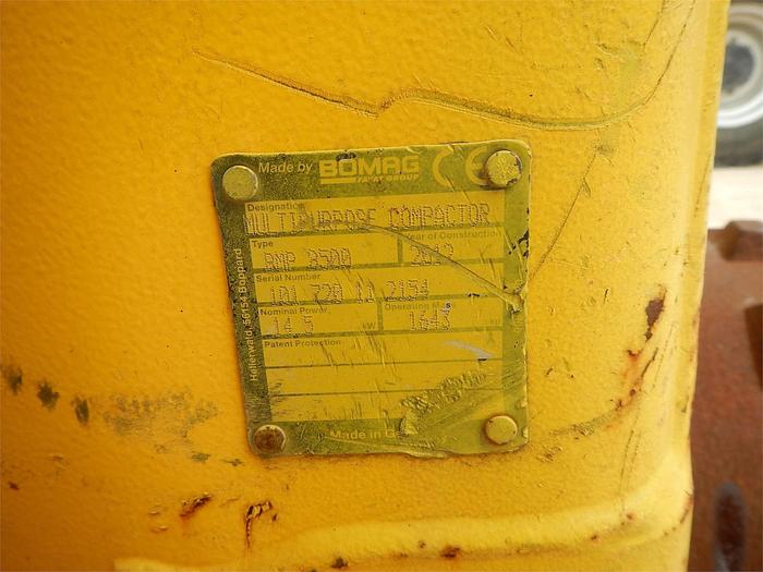 Used 2012 BOMAG BMP8500