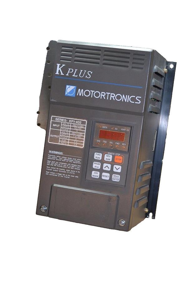 Used MOTORTRONICS K Plus AC DRIVE KP1-402  KP1402 380-480v 3.0 kva 3kva
