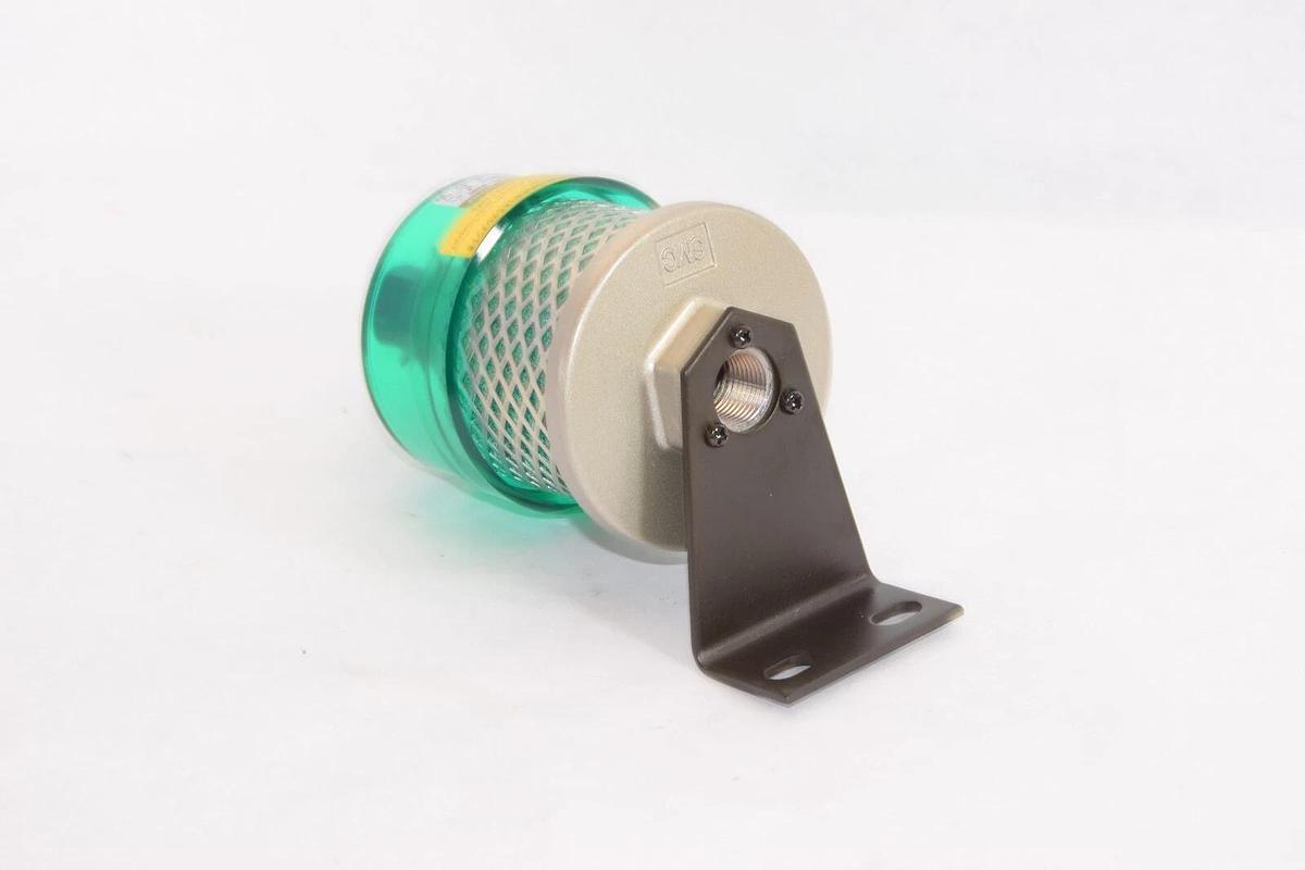 (NEW) SMC NAMC320-N03BD 5-60°F 3/8" NPT Exhaust Muffler