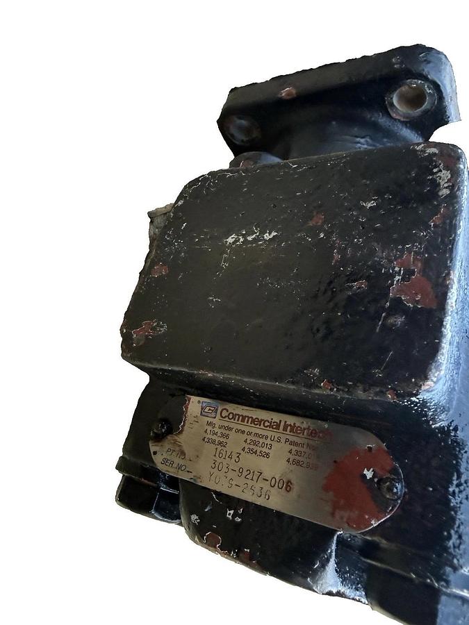 Used Commercial Intertech 303-9217-006 Hydraulic Winch Motor