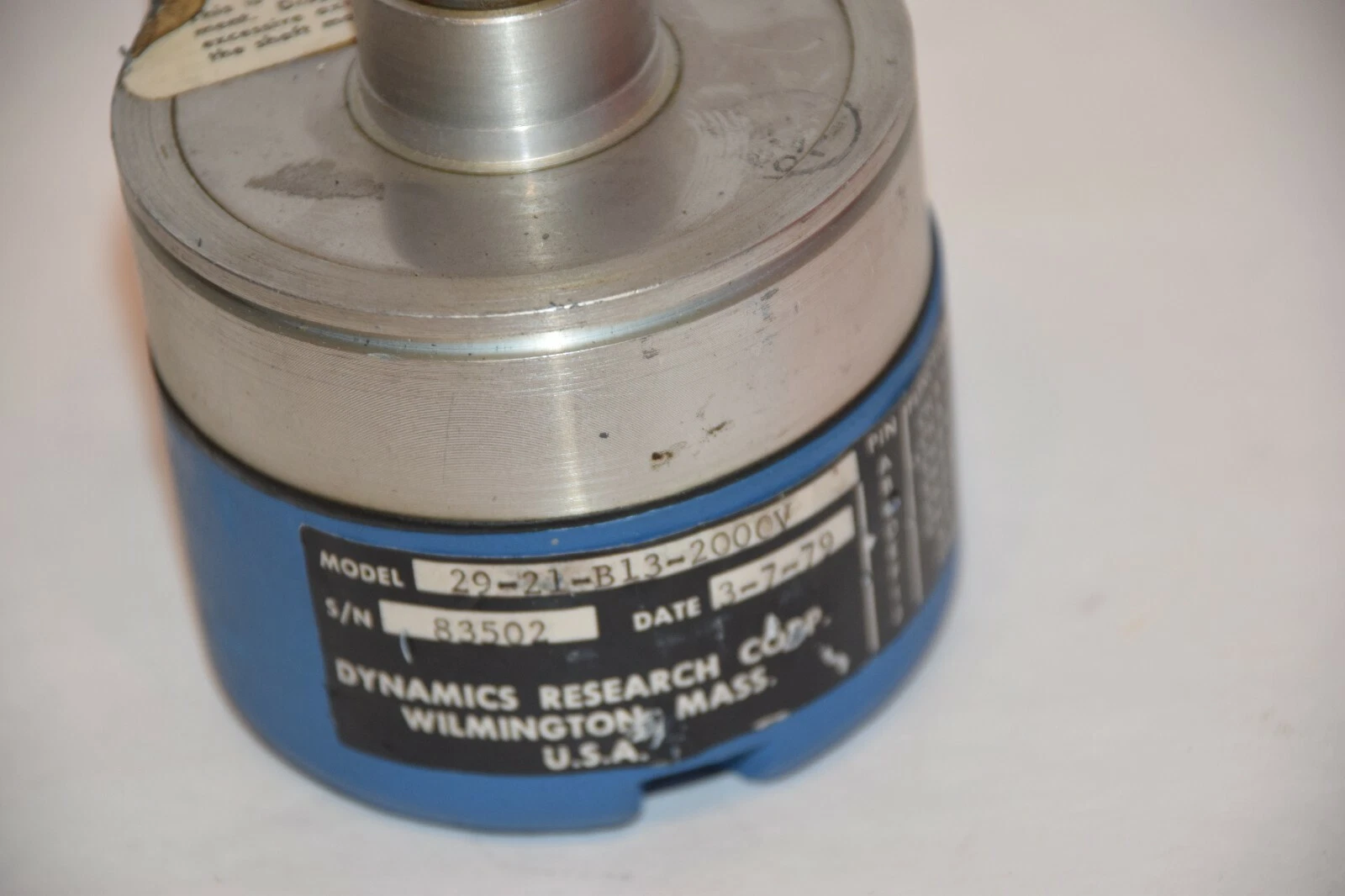 DYNAMICS RESEARCH ENCODER 29-21-B13-2000V (NEW)