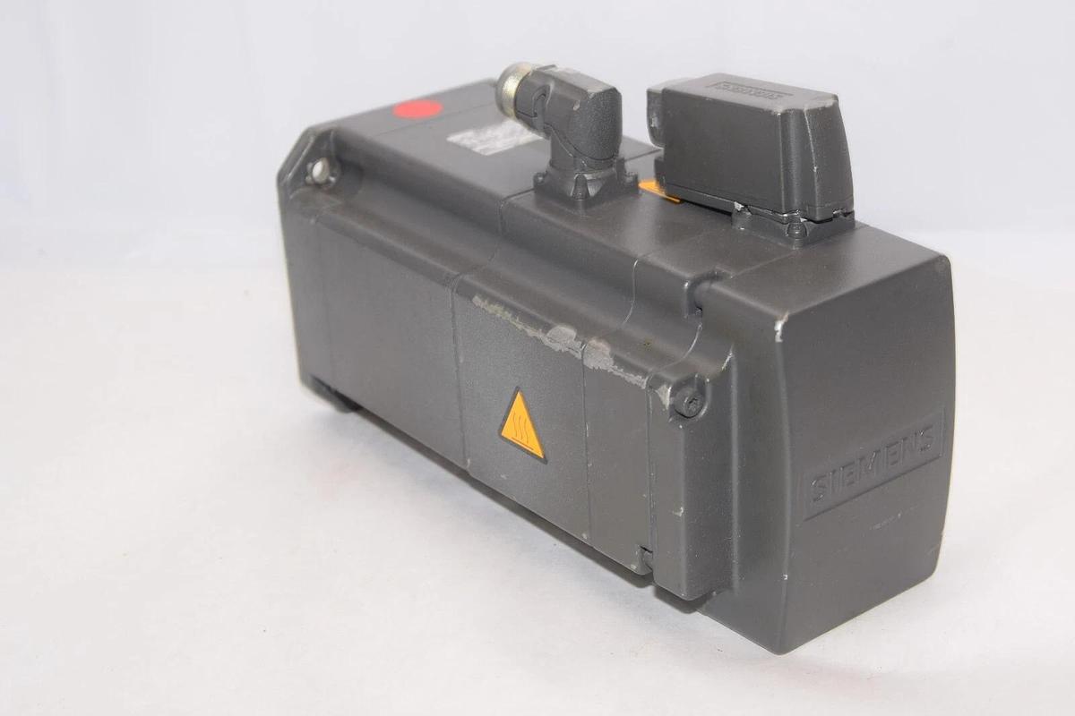 Used SIEMENS 1FK7063-5AH71-1FH5 Servo Motor Encoder AM22DQF49 *Cracked Conn. Base*