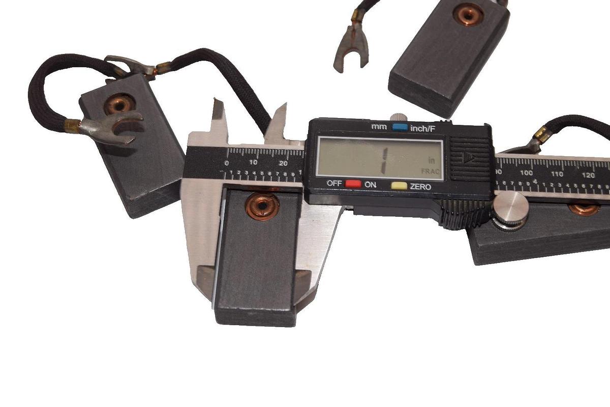 General Electric Carbon Motor Brush GE 1" x 1/2"  (New, Lot of 4)