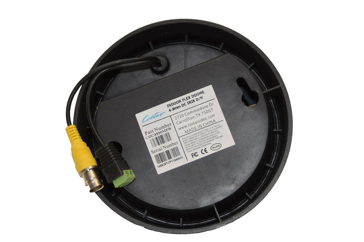 Used Costar CDC3500MFB 4-9mm Indoor Flex Dome Security Camera