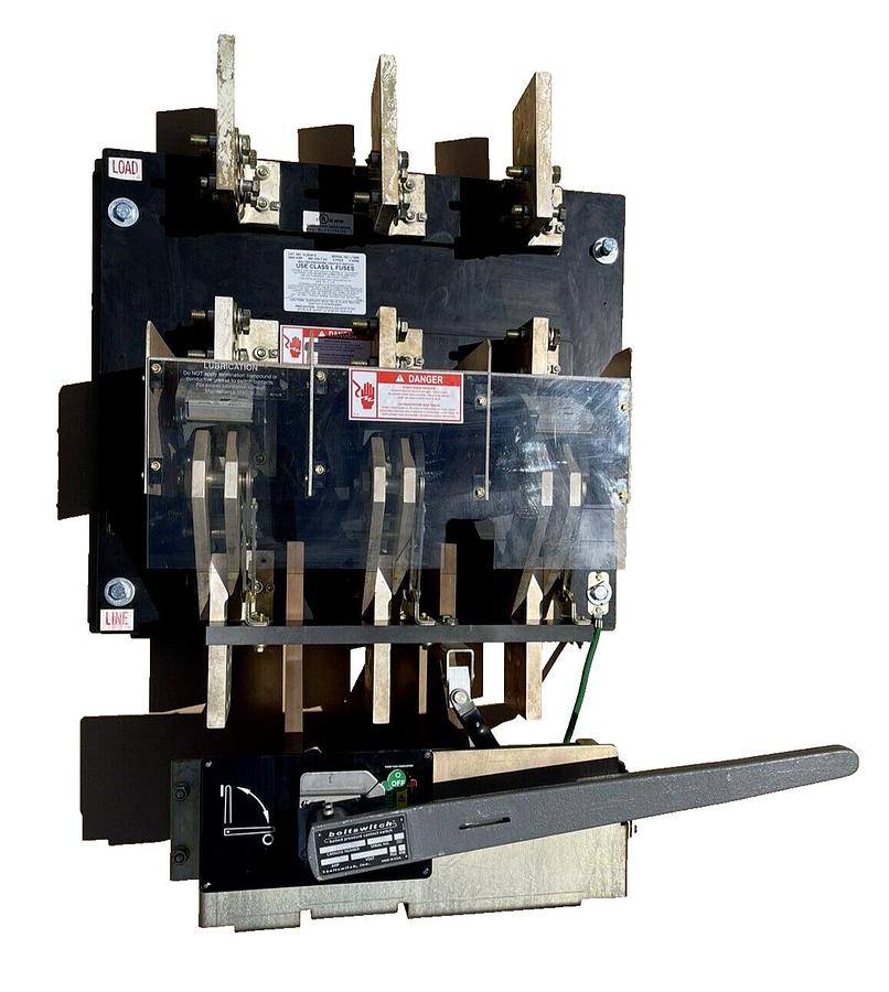 Boltswitch Bolted Pressure Contact Bolt Switch VLB3412 3000 Amp 3000A 480vac NEW