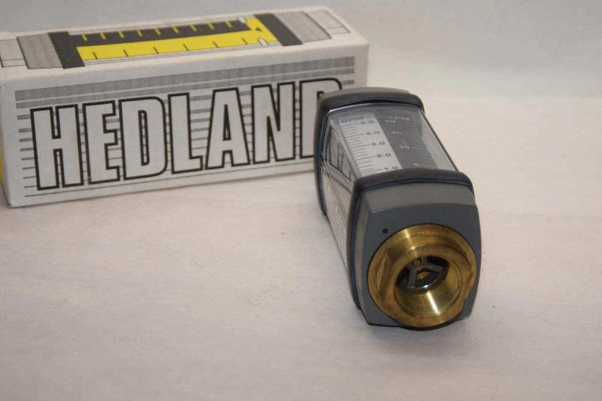 (NEW) HEDLAND H755B-005 H755B005 1" Flow Meter