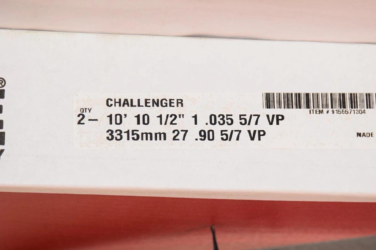 2 MORSE 10' 10-1/2" 1.035 5/7 VP Challenger Bandsaw Blade 9155571304 1" 27mm NEW