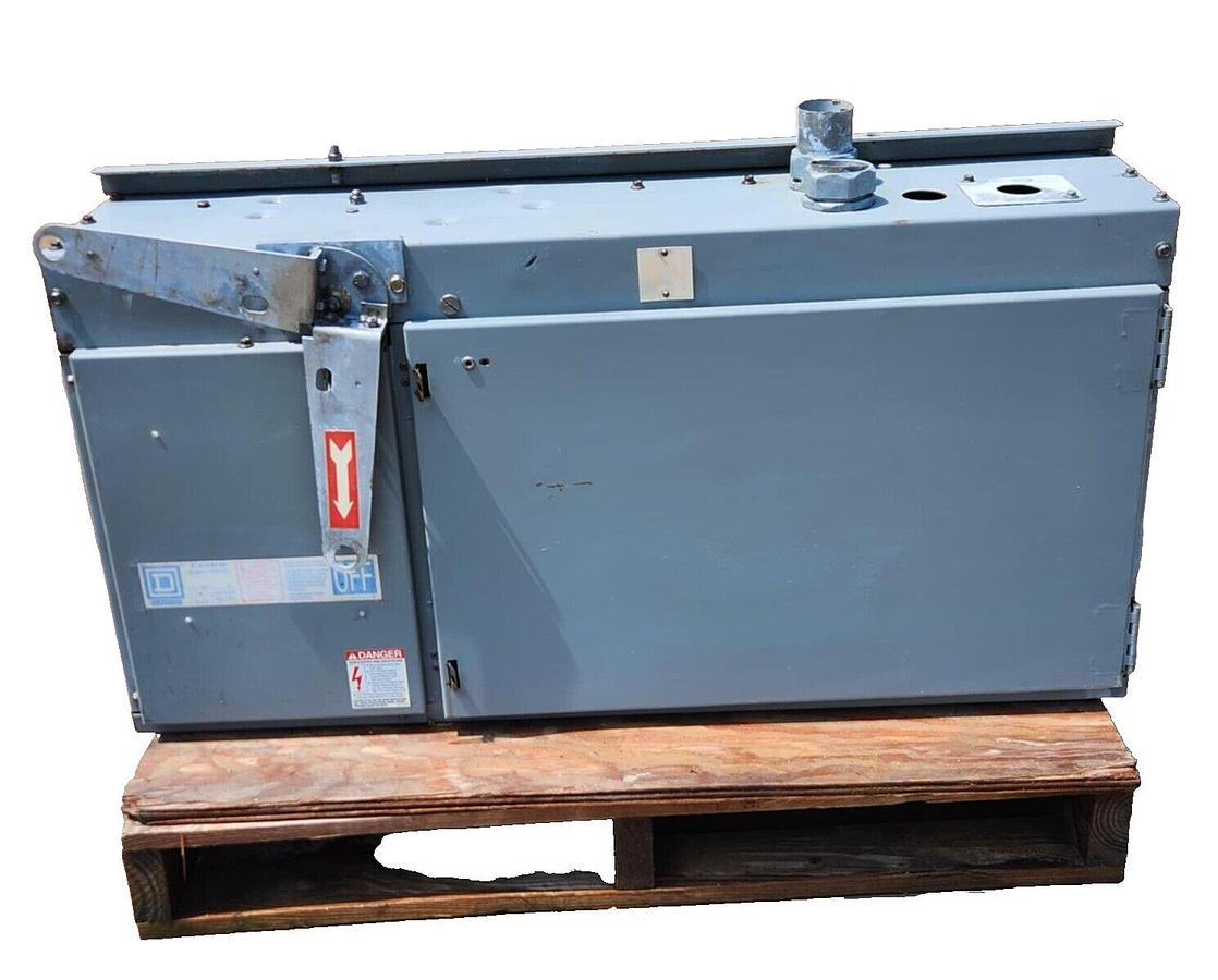 Used SQUARE D I-Line Fusible Busway Switch PBQ3660G 600A 600 Amp Ser 6 3P3W 600v 3ph