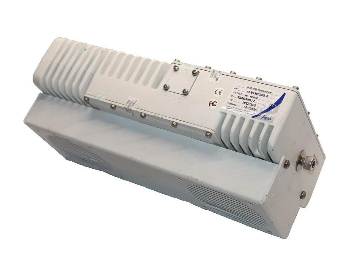 Used Agilis ALB128 Series Ku-Band BUC STD 8W Block-Up Converter ALB12802C8-F