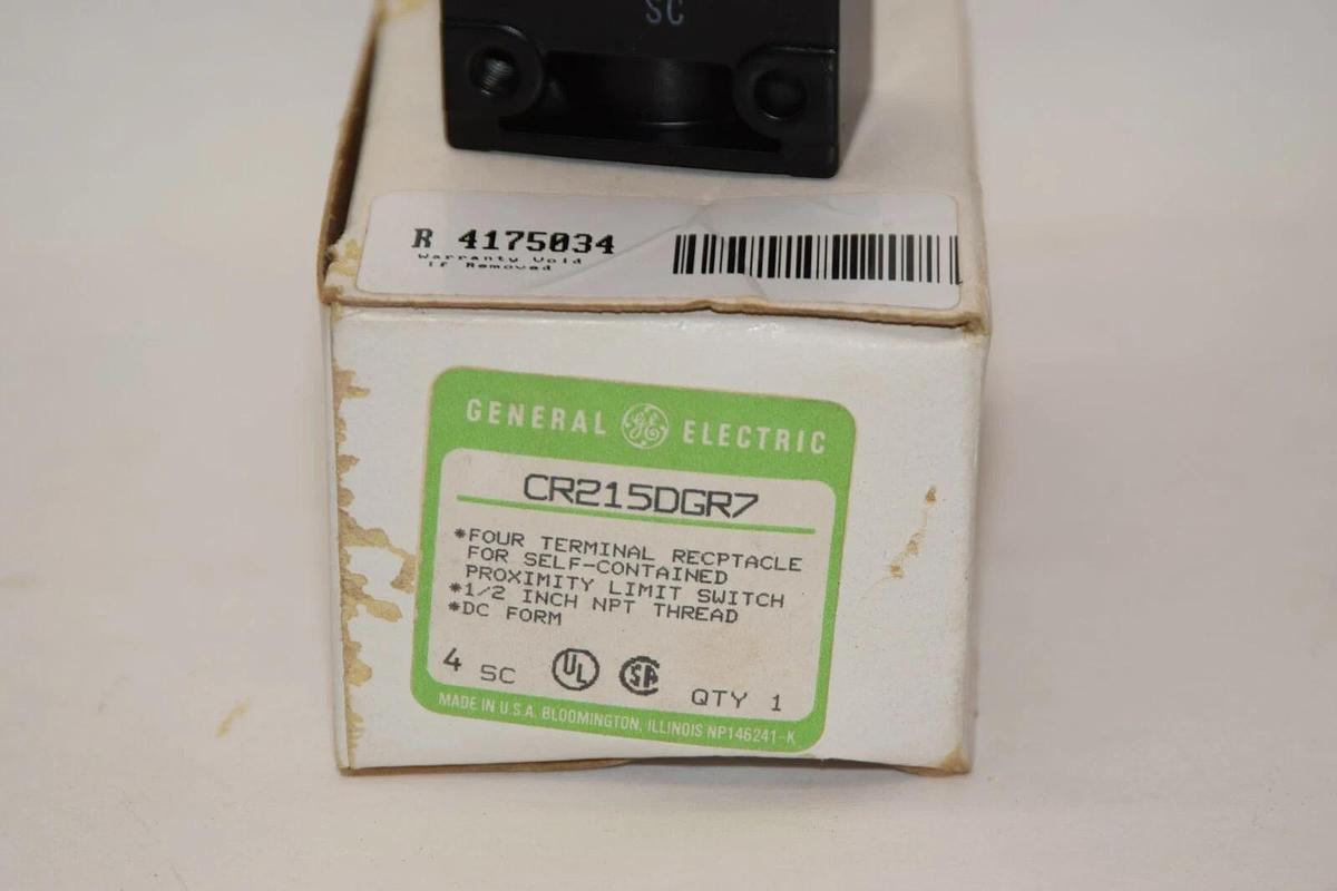 (NEW) GE GENERAL ELECTRIC CR215DGR7 Limit Switch Receptacle