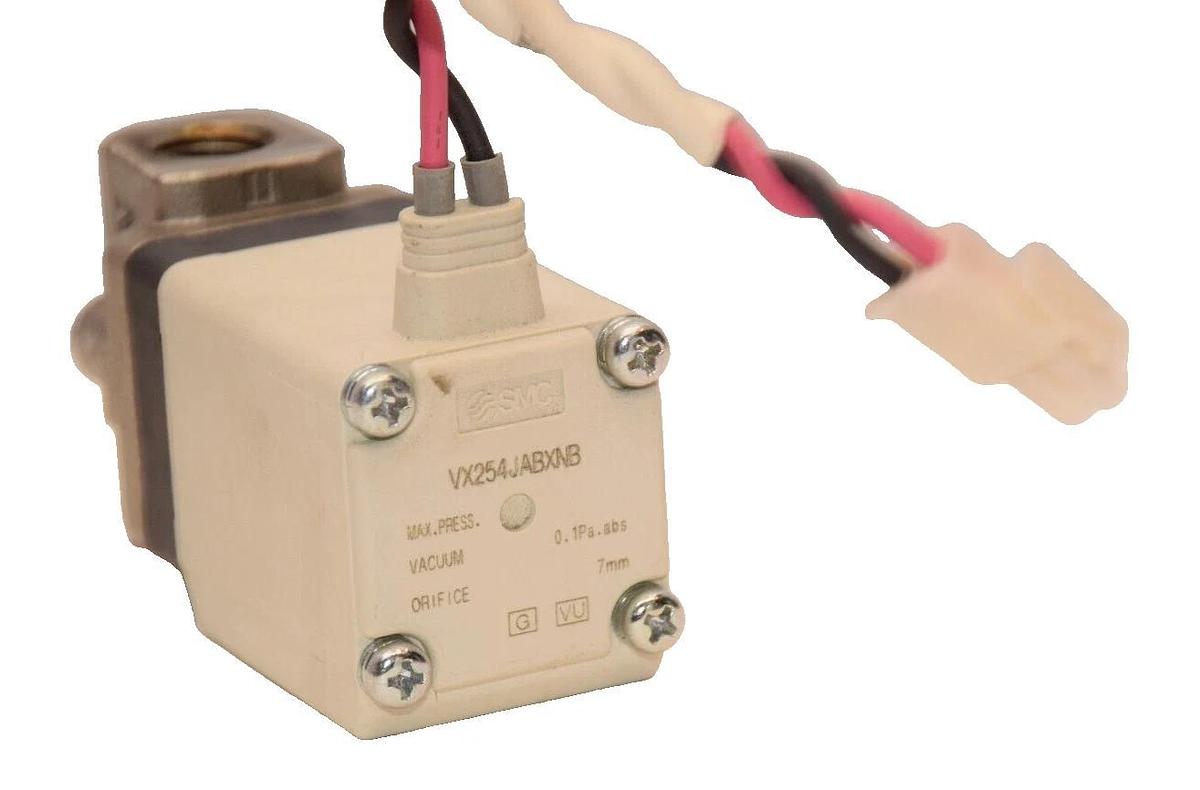 Used SMC Pilot Solenoid Valve VX254JABXNB 24vdc NO 8.5w