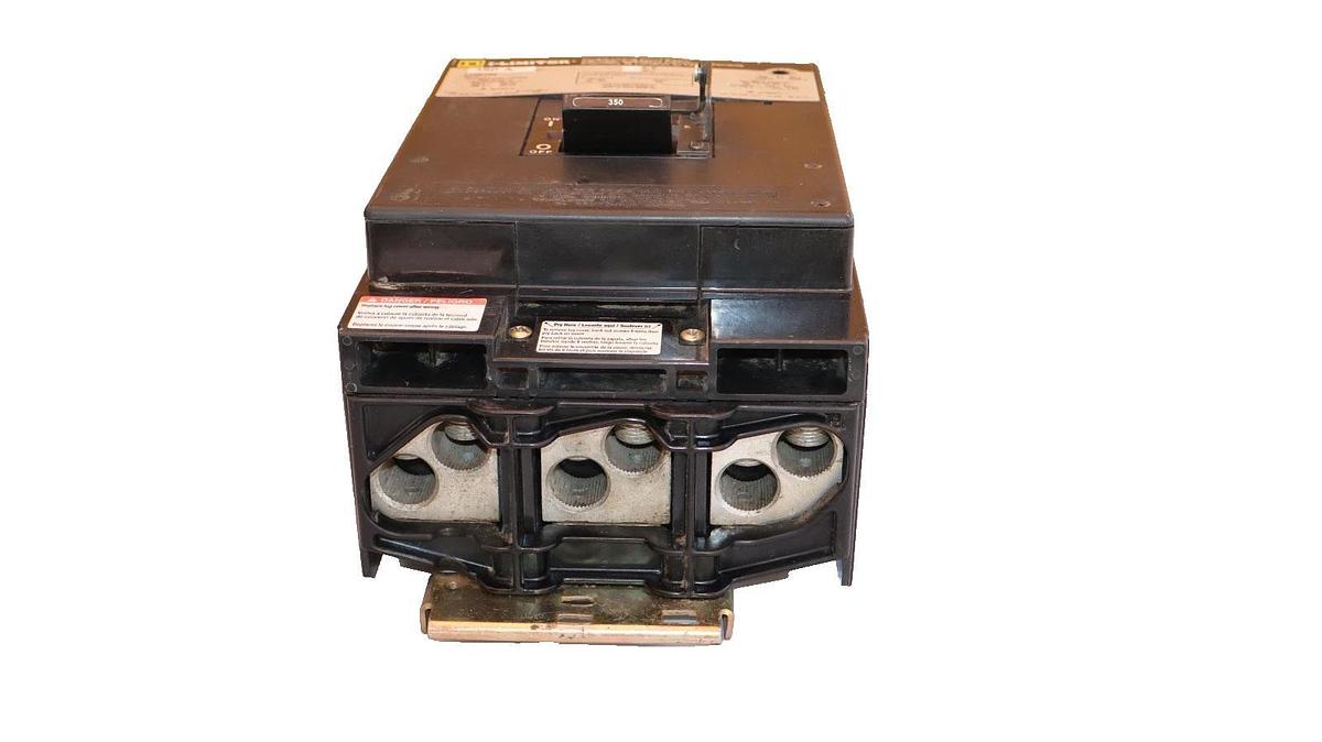 Used Square D I-Limiter Circuit Breaker LI36350 350A 350 Amp 3p 600v