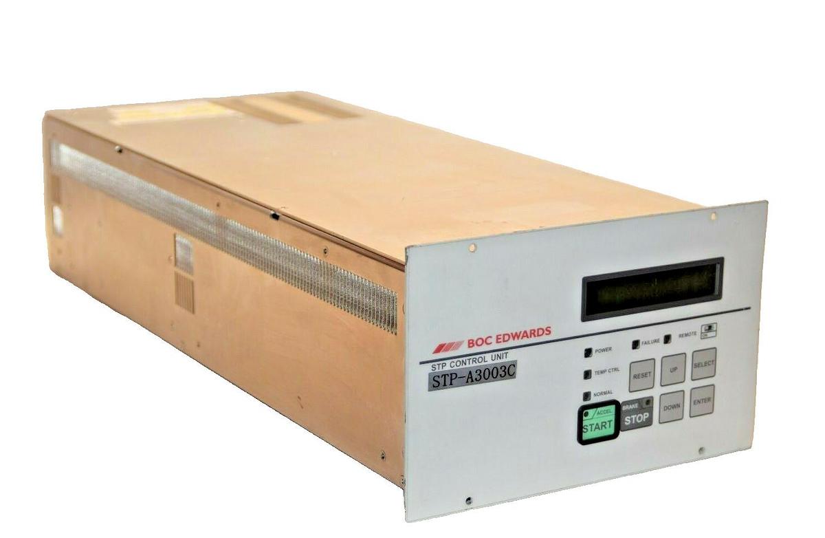 Used BOC EDWARDS STP Control SCU-A3003C Turbomolecular Pump Controller STP-A3003C