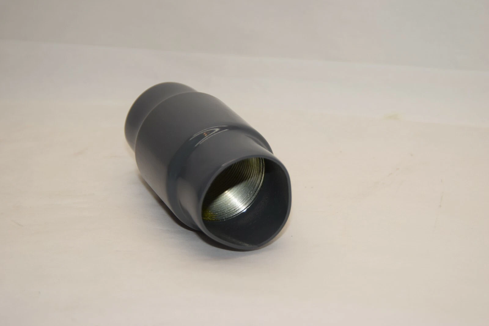 (NEW) PLASTI-BOND Red H2OT 1-1/2" Coated Conduit Body Straight Fitting