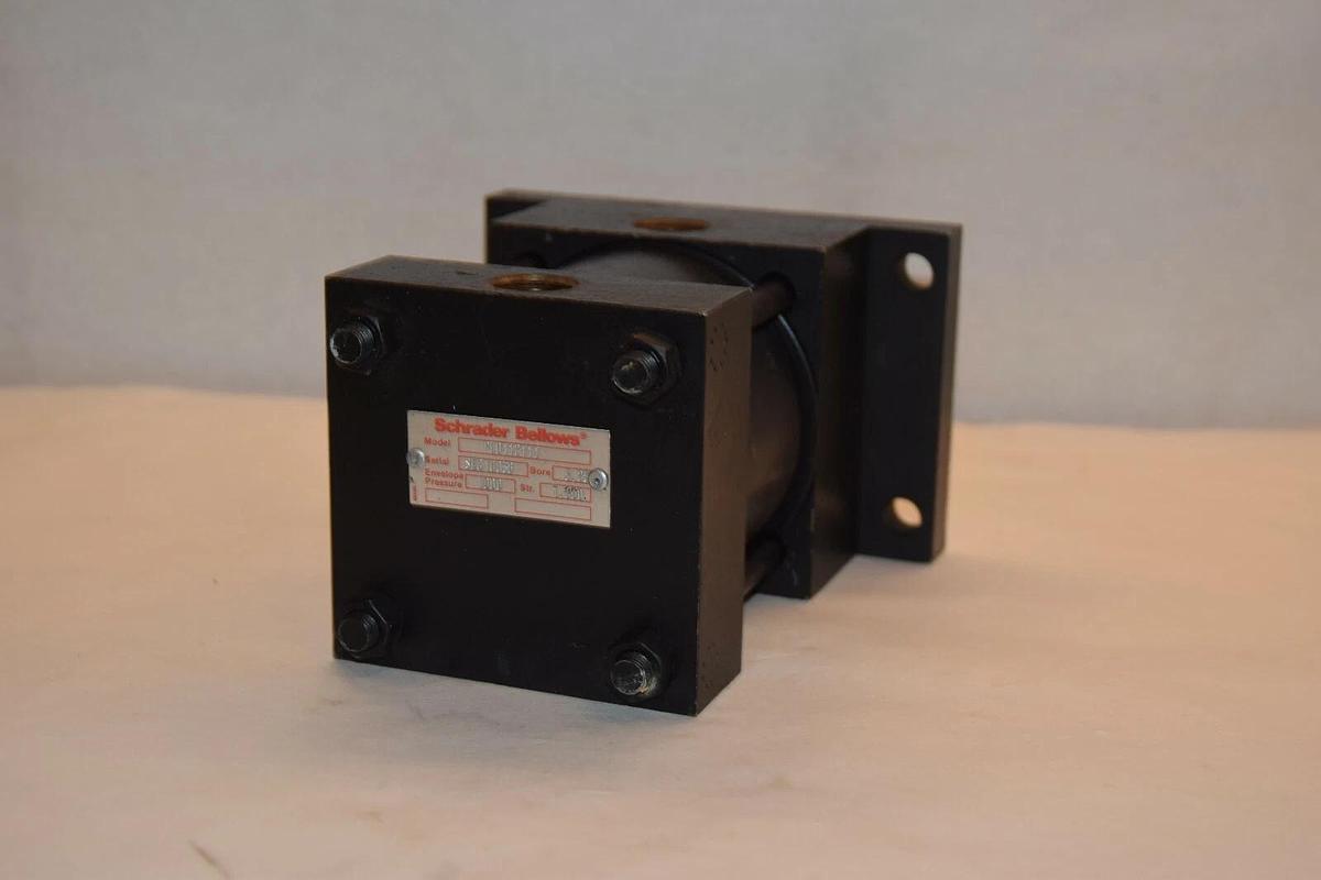 Schrader Bellows cylinder PLD112111  3.25 bor 1" stroke 1000 envelop psi