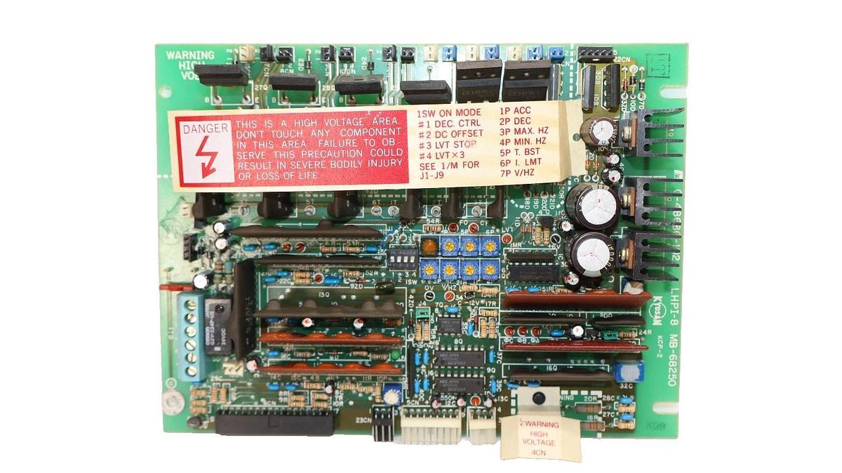 Used Reliance Electric / Kyosan 0-48680-102 , LHPI-8 MB-68250 Regulator Control Board