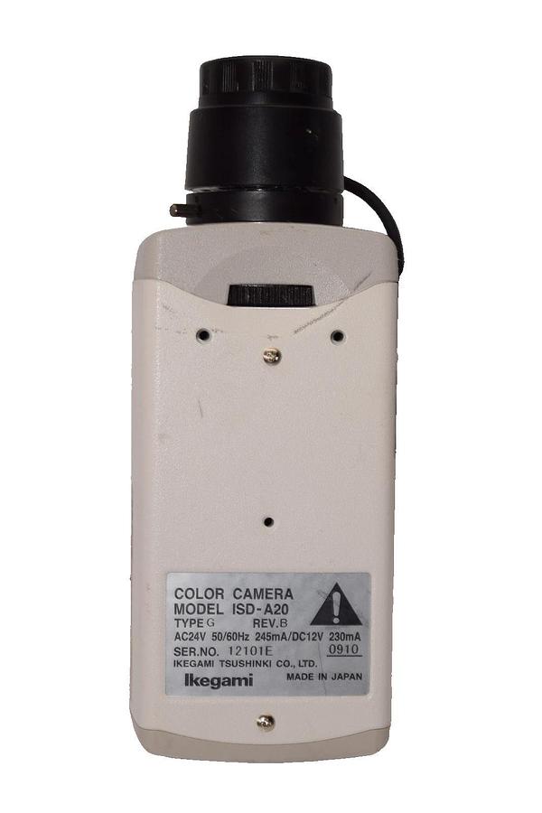 Used Ikegami IDS-A20 Pixim DPS Color Camera w/2.8mm F1.4 CCTV Lens