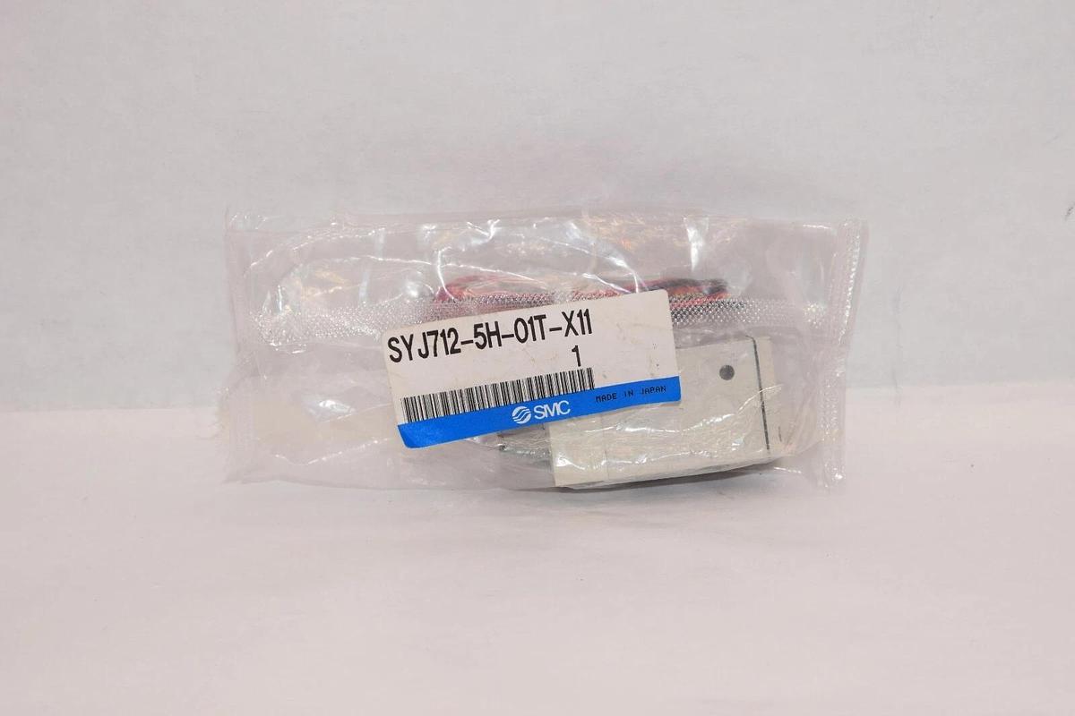 (NEW) SMC SYJ712-5H-01T-X11 SYJ7125H01TX11 Solenoid Valve