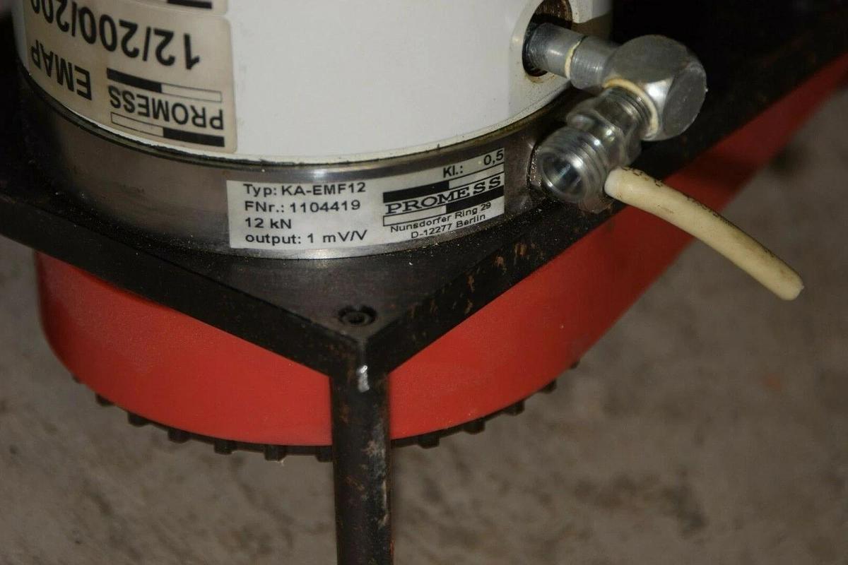 Used PROMESS 12/200/200 9002012200 EMAP Electro Mechanical Press AKM53G-ANANR-70