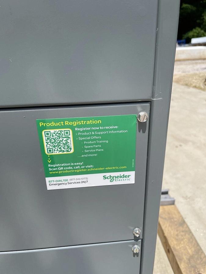 Used Square D 600 Amp QED 2 Switch Gear L88792208 PowerPact PGF36060CU33AAAYP 600A