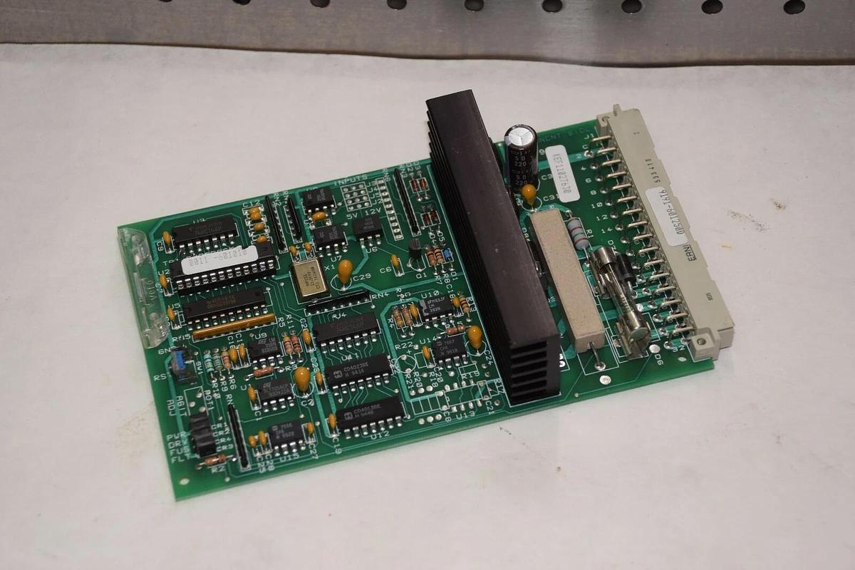 Used K-TRON ELEC. 9191-601250D  9184-306500 REV A FEEDER MOTOR DRIVE CIRCUIT BOARD