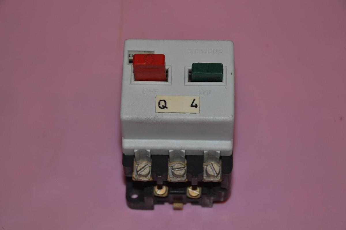 Used SIEMENS MOTOR STARTER 3VE1010-2H 3VE1010 2H