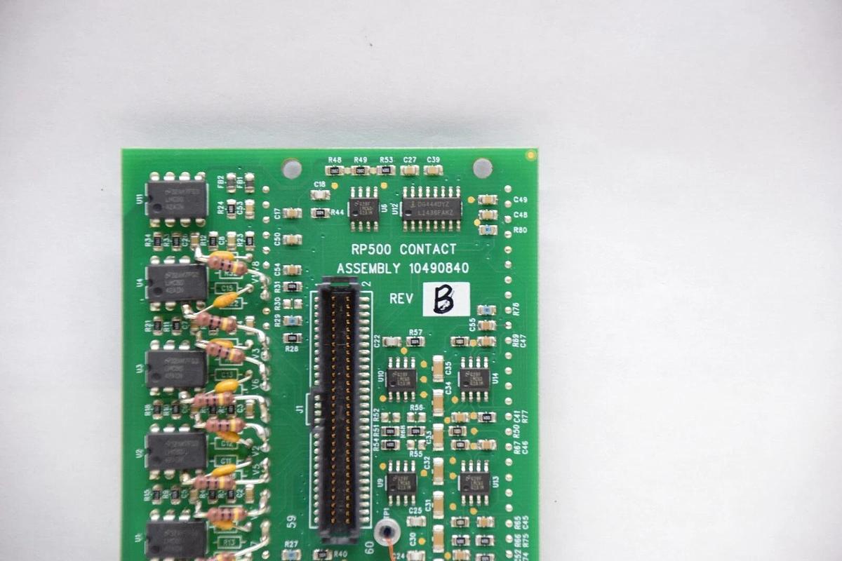Used RP500 , 10490840 Rev B Contact Assembly Board Card
