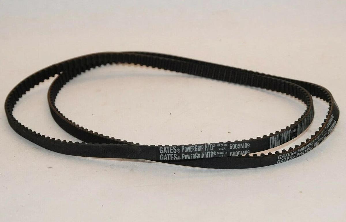(NEW - Lot of 2) GATES 6005M09 Power Grip HTD Timing Belt