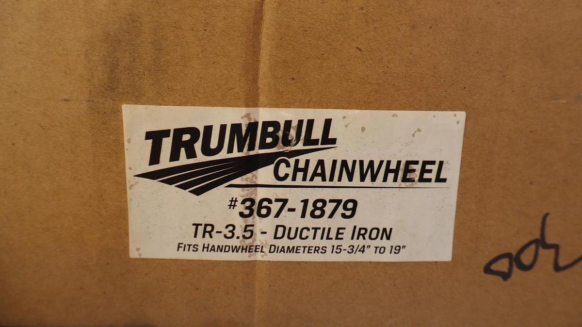 Trumbull Chainwheel Handwheel Ductile Iron TR-3.5 15-3/4"-19" #367-1879 (New)